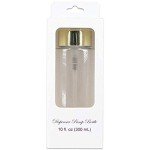 PANA 10 oz. Clear Liquid Pump Bottle with Gold Lid