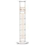 Stonylab 50 ml Borosilicate Graduated Cylinder