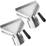 Stainless Steel French Fry and Snack Scoop Set