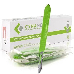 Cynamed Disposable Sterile Scalpel Blades - 10 Pack