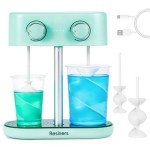 Dual-Head Rechargeable Resin Mixer for Crafts