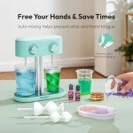 Dual-Head Rechargeable Resin Mixer for Crafts