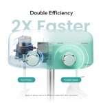 Dual-Head Rechargeable Resin Mixer for Crafts