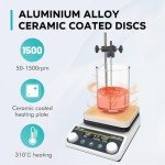 8L Digital Magnetic Stirrer Hot Plate Mixer