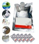 Gas Sampling Bags with Valves - Set of 5