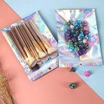 50 Pack Holographic Zip Bags 6x9 Inches