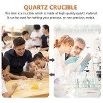 Quartz Crucibles with Lids - 30ml Lab Equipment