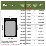 100pcs Resealable Mylar Bags for Small Business