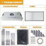 Adjustable Speed Vertical Laminar Flow Hood with HEPA Filter