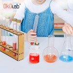 Okulab Graduated Glass Beaker Set, 50-250mL