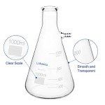 Borosilicate Filtering Flask with Tubulation, 1000 ml