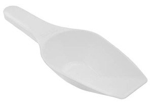 25ml Polypropylene Measuring Scoop - Flat Bottom