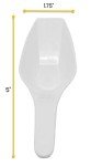 25ml Polypropylene Measuring Scoop - Flat Bottom