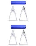QWORK Pipettor Stand Rack - Set of 4