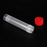 20mL Plastic Test Tubes, 40 Pack, Screw Cap