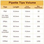 Universal 0.5-10µL Pipette Tips - Sterile, RNase/DNase Free