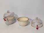 Set of 2 Space Saver Vacuum Desiccators