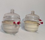 Set of 2 Space Saver Vacuum Desiccators