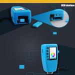 VTSYIQI Colorimeter Color Difference Meter Tester