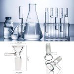 8 Pack Glass Funnels - 14mm for Labs & Home