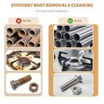 Brass and Steel Wire Brush Set for Cleaning