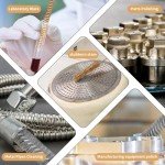 Brass and Steel Wire Brush Set for Cleaning
