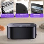 12oz Ultrasonic Jewelry Cleaner with Digital Timer