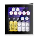Mini Beverage Fridge Cooler for Home & Office