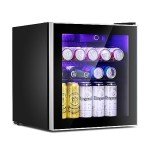 Mini Beverage Fridge Cooler for Home & Office