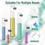 12-Piece Borosilicate Lab Glassware Set