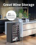 28-Bottle Wine Cooler with Digital Temperature Control