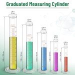 12-Piece Borosilicate Lab Glassware Set