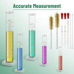12-Piece Borosilicate Lab Glassware Set