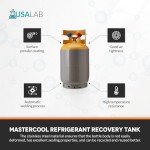 Mastercool Refrigerant Recovery Tank - 30LB, Easy Handling