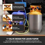 Mastercool Refrigerant Recovery Tank - 30LB, Easy Handling