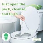 McKesson Aloe & Vitamin E Flushable Wet Wipes