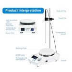 UXI Magnetic Stirrer Hot Plate with LCD Screen