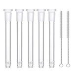 Clear Scientific Test Tube with Cleaning Brush (5.51")