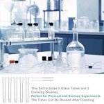 Clear Scientific Test Tube with Cleaning Brush (5.51")