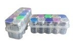 DIELLY 10 Pack 10ml Glass Lab Vials