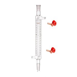 Coiled Glass Graham Condenser 24/40 Joints 300mm