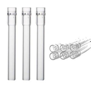 Straight Glass Tube Stem – 110mm, 12mm Diameter (3 pcs)