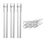 Straight Glass Tube Stem – 110mm, 12mm Diameter (3 pcs)
