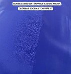 Blue Chemical Resistant Vinyl Aprons - 5 Pack