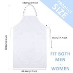 JaGely 12 Pack Waterproof Heavy Duty Plastic Aprons