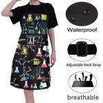 Chemistry Lab Apron with Pockets for Teachers & Students
