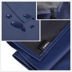 Blue Waterproof Rubber Vinyl Lab Apron with Pockets