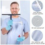 JaGely 12 Pack Waterproof Heavy Duty Plastic Aprons