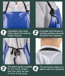 Blue Chemical Resistant Vinyl Aprons - 5 Pack