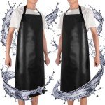 GoldPig 2 Pack Waterproof Rubber Work Aprons